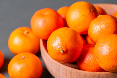 clementine- mandarin fruitの写真素材