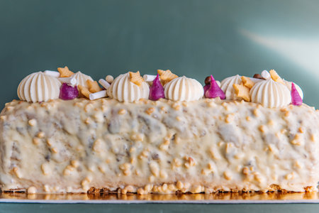 Travel Cake, Gateaux de Voyage with white chocolate ganache