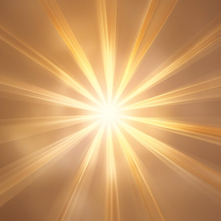 Phoenix showing radiant golden sunburst light rays background with bright center. High resolution image suitable for commercial use. Clear details and vibrant colors enhance visual appeal.の素材