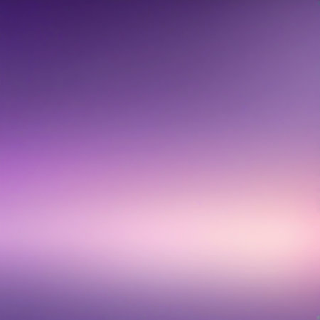 A serene image featuring a smooth gradient transitioning from a deep purple at the top to a light pink at the bottom. The gradient creates a calming and tranquil atmosphere, perfect for a relaxing background or a soothing visual experience.の素材