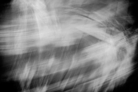Black and white abstract retro background banner from intersections of lines, waves, scuffs and light. backdropの写真素材