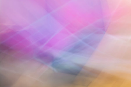 Abstract multicolored background with smooth lines, gradient and intersections. backdropの写真素材