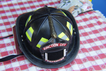 Fire Fighter Helmetの写真素材