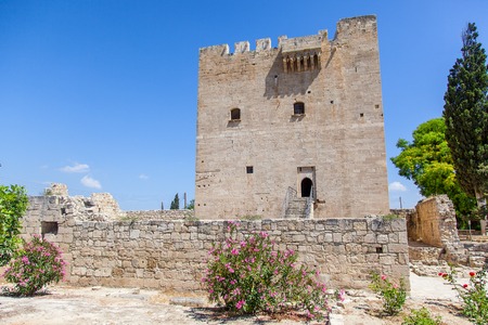 The medieval castle of Kolossi, south of Cyprus, near Limassolのeditorial素材