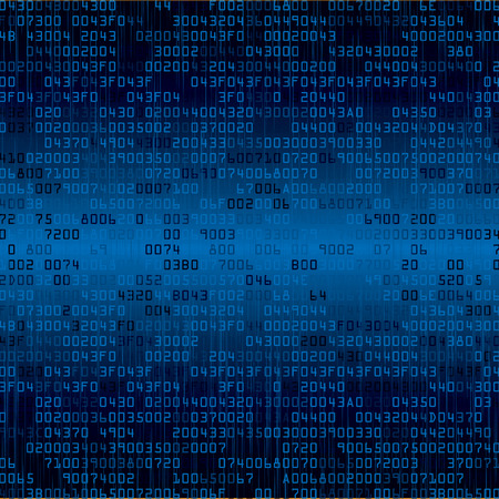 Blue security background with HEX-code. Vector illustrationのイラスト素材