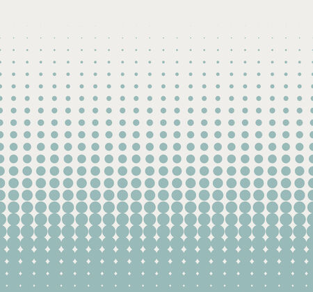 Seamless halftone background with retro blue color.のイラスト素材