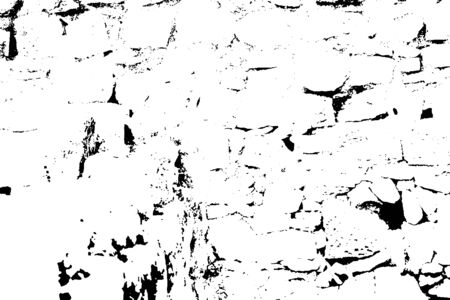 Vector illustration of abstract grunge texture in black and white colorsのイラスト素材