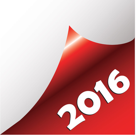 Concept of happy new year 2016. のイラスト素材