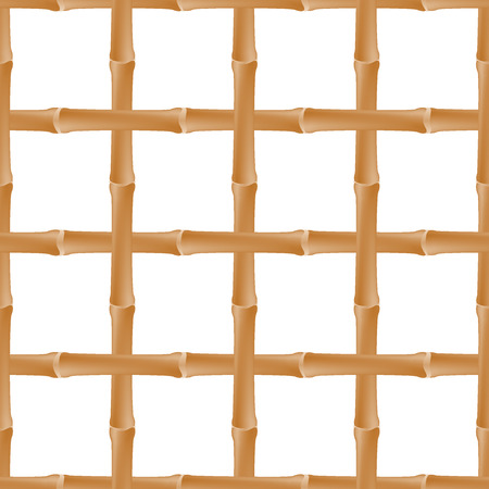 Vector illustration of seamless background of bamboo.のイラスト素材