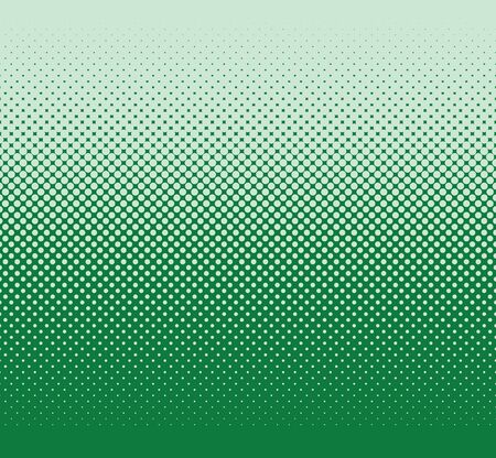 Seamless background pattern with halftone dots. Green colors. Vector illustrationのイラスト素材