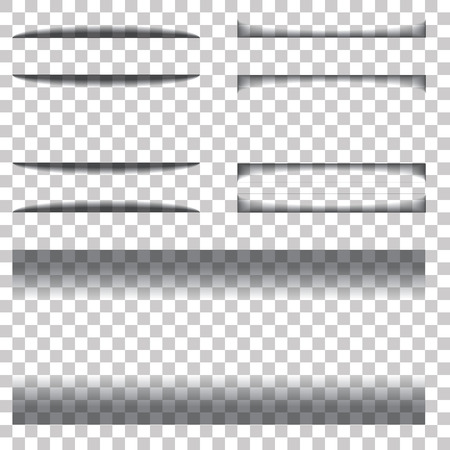Transparent paper background with shadow. illustrationのイラスト素材