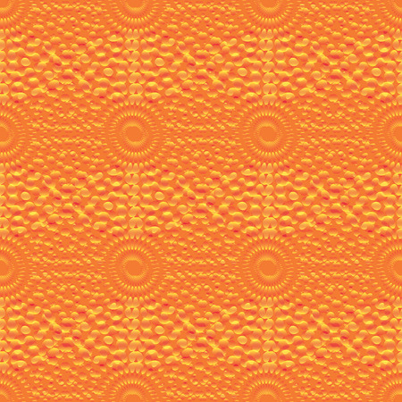 Vector illustration of seamless background with roundsのイラスト素材