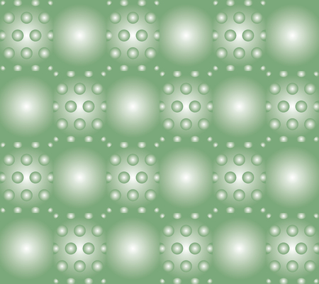 Vector illustration of seamless background with roundsのイラスト素材