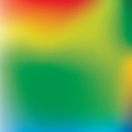 Abstract blur background in color of summer athletic games in Rio de Janeiro, Brazil 2016. Vector illustration with orange, yellow, blue and green colorsのイラスト素材