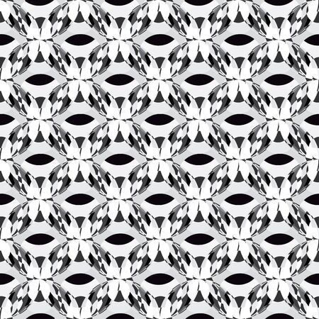 Seamless background pattern with mosaic. Vector illustration