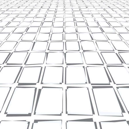 Gray and white geometric patternのイラスト素材