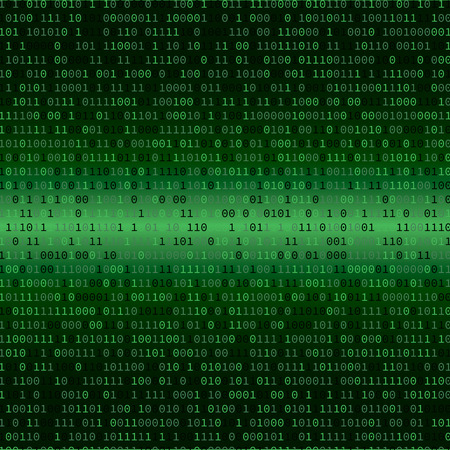 Binary code. Internet security concept.のイラスト素材