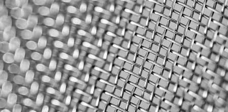 Close up of a metal sieve
