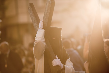 Venerable Brotherhood and Fraternity of Penitents of Our Lord Jesus of Humility at His Arrest and Our Ladyのeditorial素材