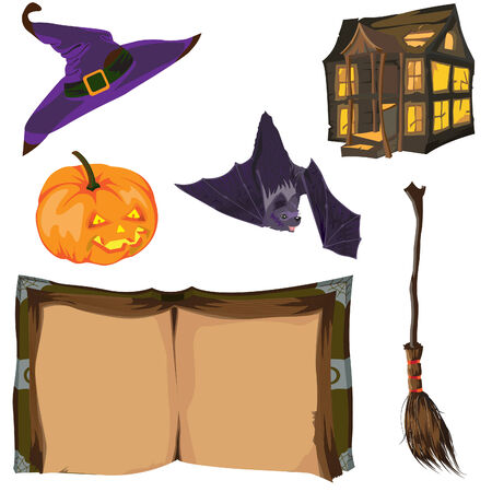 Halloween collectionのイラスト素材