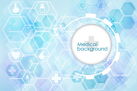 Abstract medical background. Vectorのイラスト素材