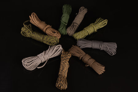 cord strong paracord tactical tourist 550の写真素材