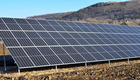 Prefabricated panels for absorbing sunlight energy and converting it into electricity or heat.