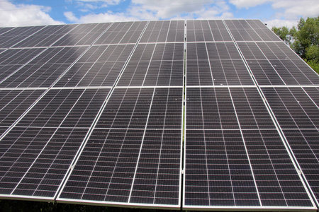 Prefabricated panels for absorbing sunlight energy and converting it into electricity or heat.