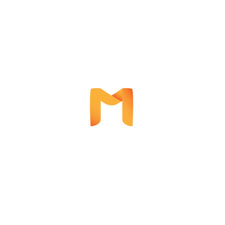 Letter M logo icon design template elements with modern concept vector illustrationのイラスト素材
