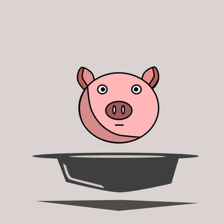 Sailing boat icon symbol, vector illustration. Sailboat Silhouette or face Logo Design Inspirationのイラスト素材