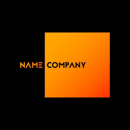 Minimalist symbol for company illustration.のイラスト素材