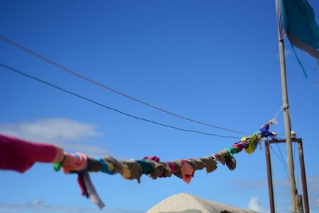 Prayer flagsの写真素材