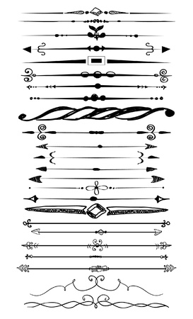 Decorative elementsのイラスト素材