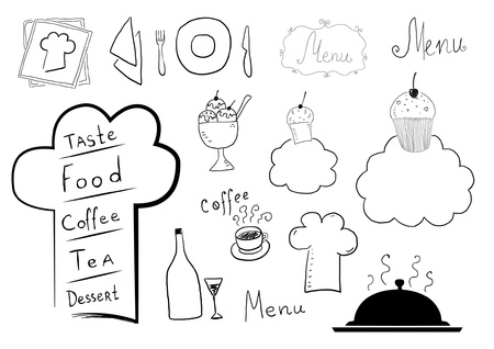 Menu designのイラスト素材