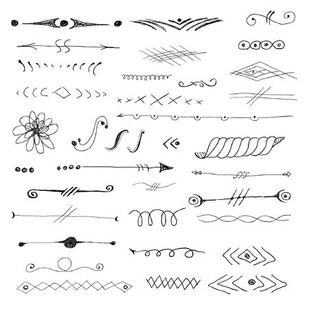 Decorative elementsのイラスト素材