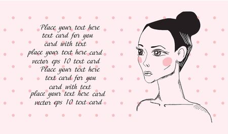 Girl Portraitのイラスト素材