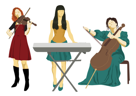 Musiciansのイラスト素材