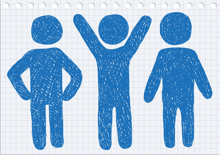 People Signsのイラスト素材