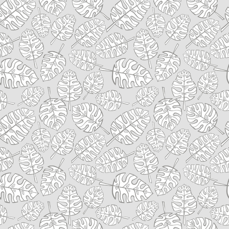 Leaves seamless backgroundのイラスト素材