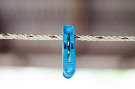 peg  with  ropeの写真素材