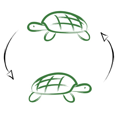 Turtles Drawingsのイラスト素材