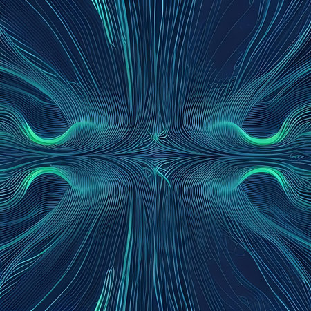 Abstract fractal background. Digital art. 3d rendering. Computer generated image.の素材
