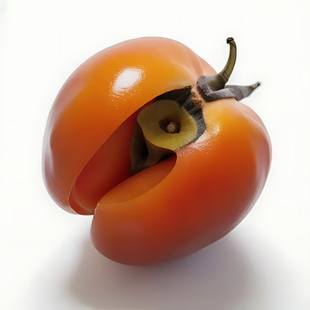 pepper isolated on a white background. 3d render illustration.の素材