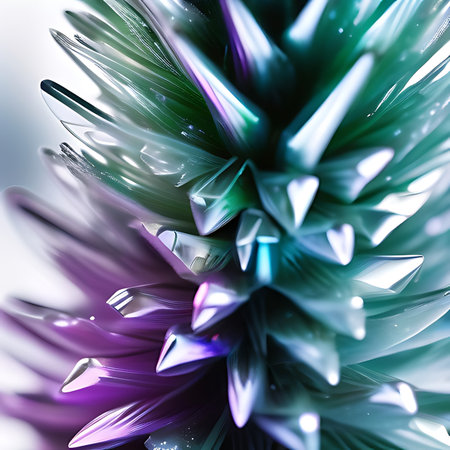 3d illustration of abstract geometric composition,digital artwork for creative graphic designの素材