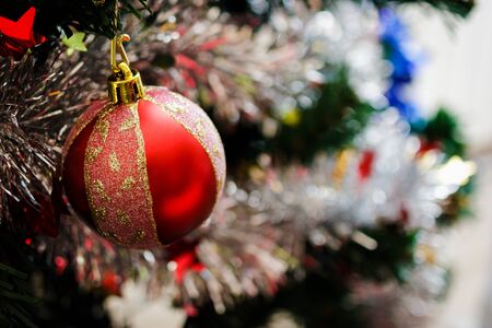 Christmas tree decorationの写真素材