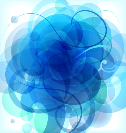Abstract background with blue elementsのイラスト素材