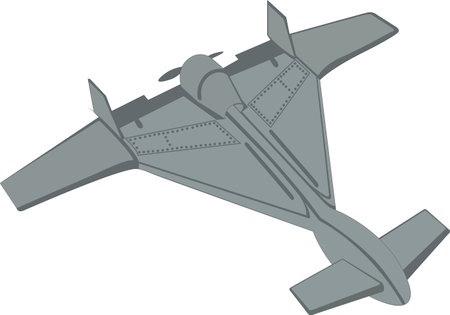 IAI Harop (Harpy).Expendable Unmanned Aerial Vehicle (UAV)のイラスト素材