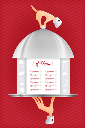 Cafe menu, template design.のイラスト素材