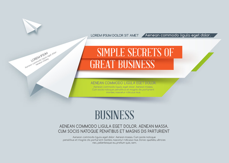 Vector brochure, flyer, magazine cover & poster template.のイラスト素材