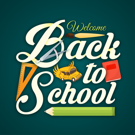 Back to school design templateのイラスト素材